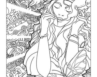 Stoner Coloring Etsy