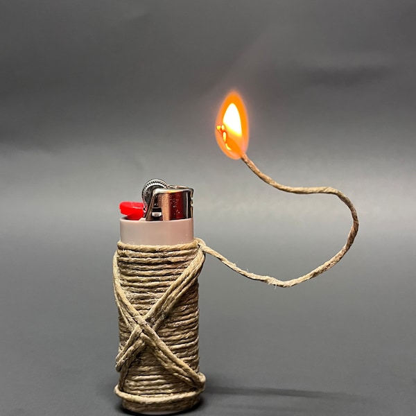 Wick Lighter With Premium Beeswax HEMP WICK