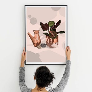 Maranta Houseplant Print
