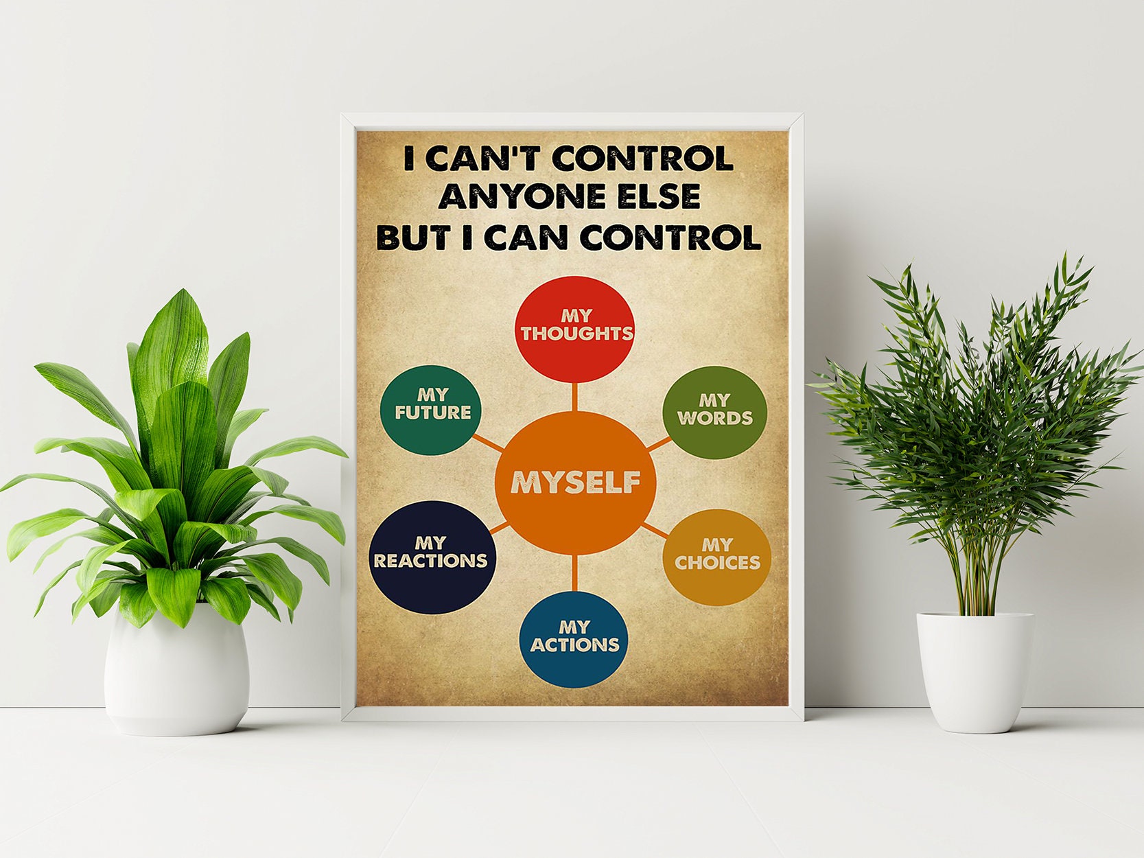 I cant control anyone else but i can control myself Etsy