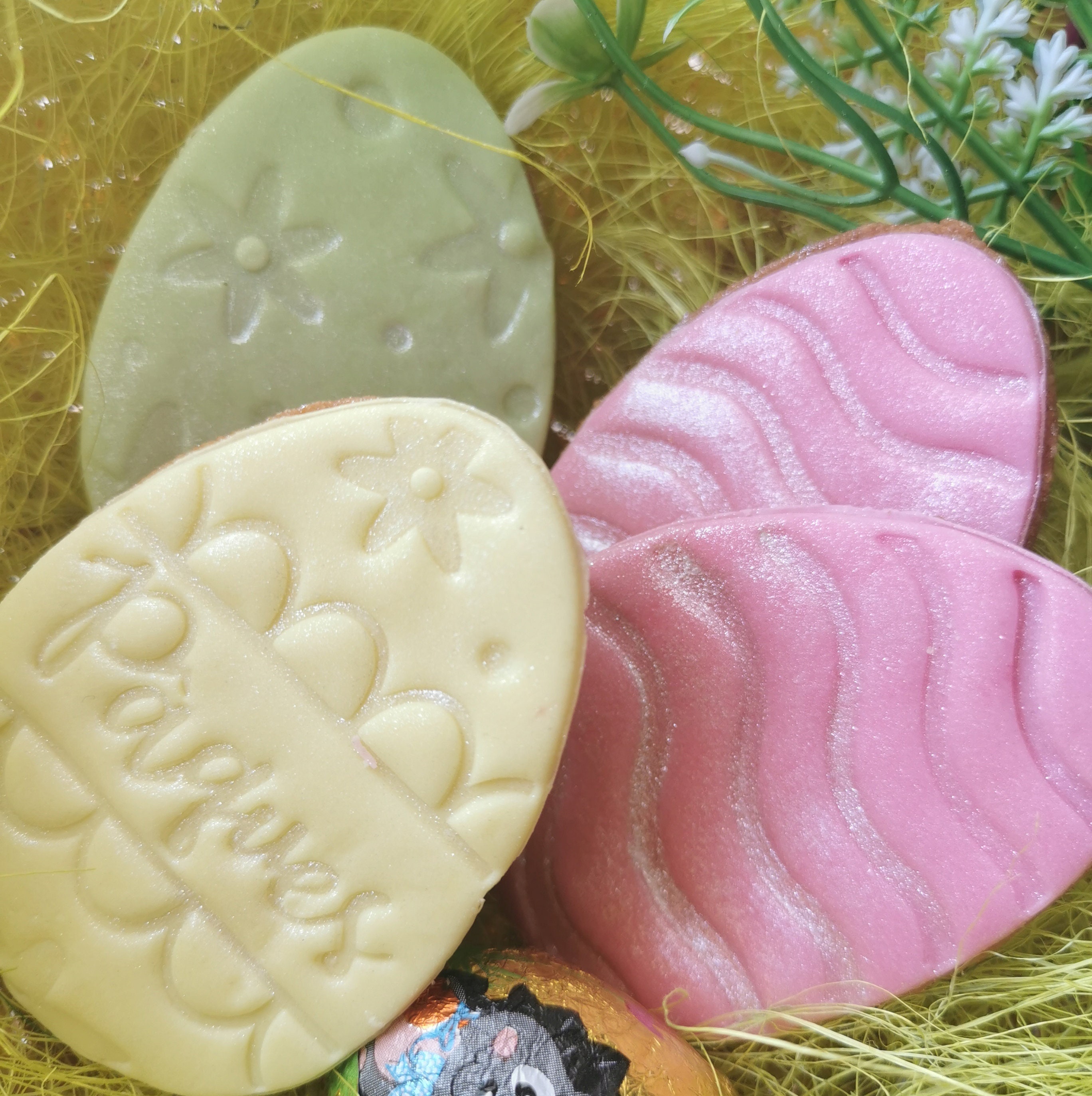 Timbres à Biscuits Oeufs de Pâques Différents Modèles