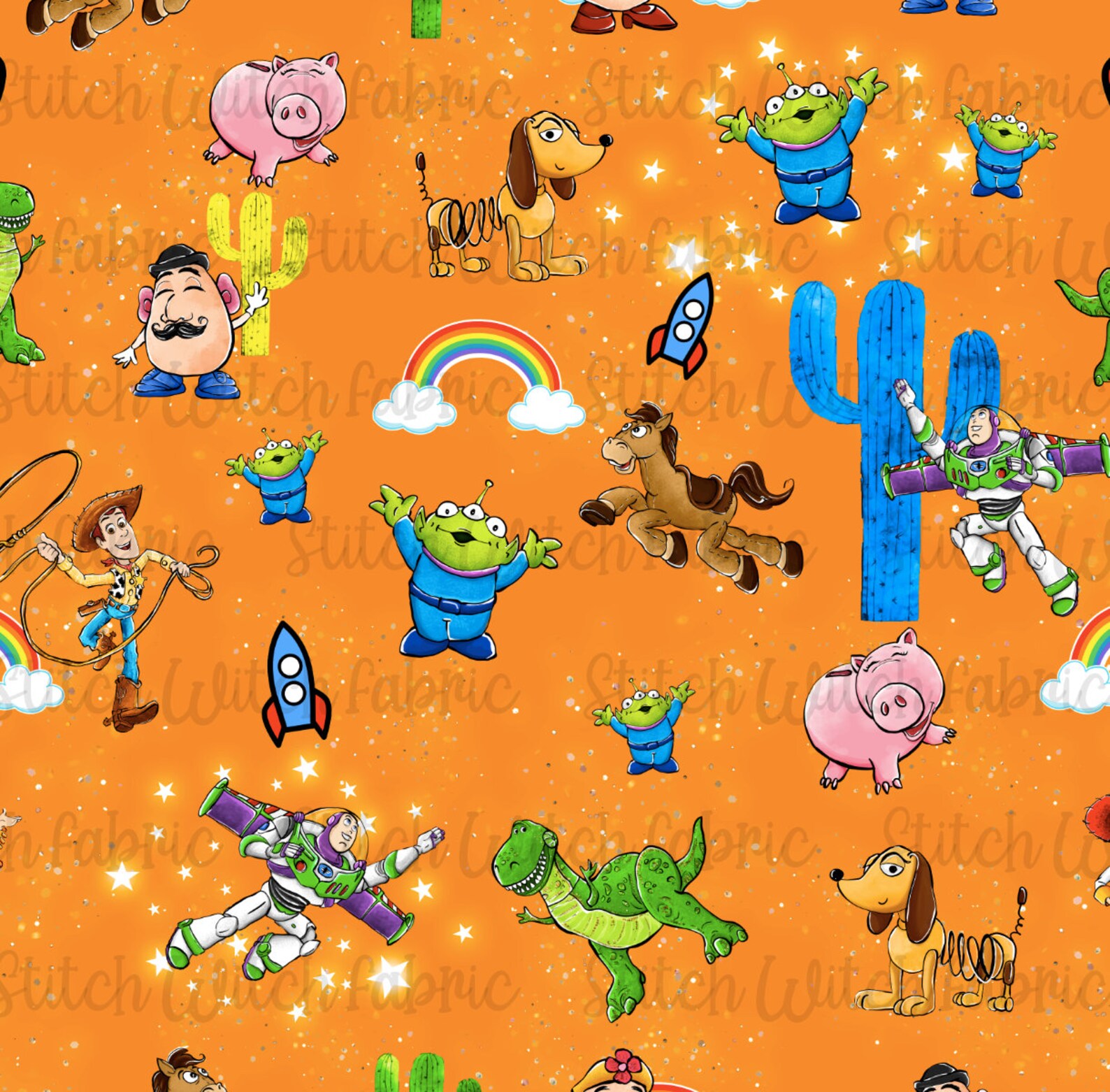 toy story fabric