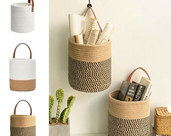 Woven Basket Planter Nz