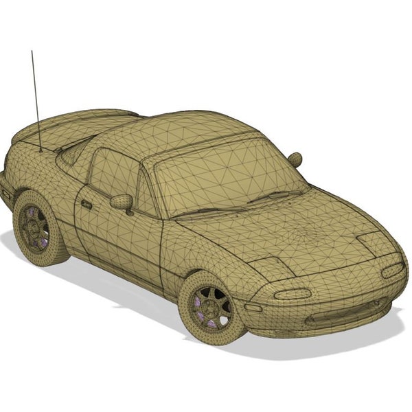 Mazda Miata 3D Model 1:1 Scale