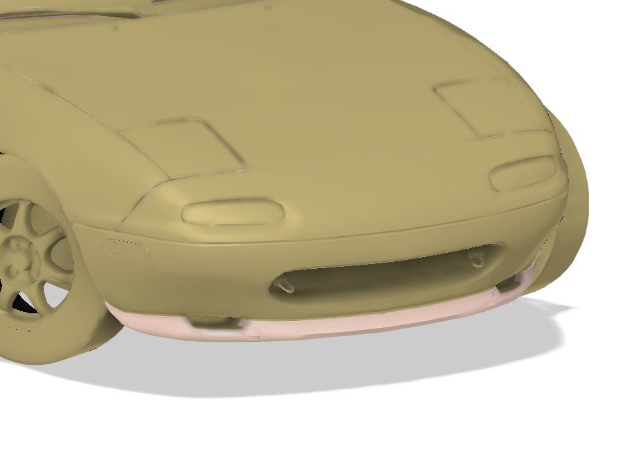 3D Printable RS Style Miata Front Lip - Etsy