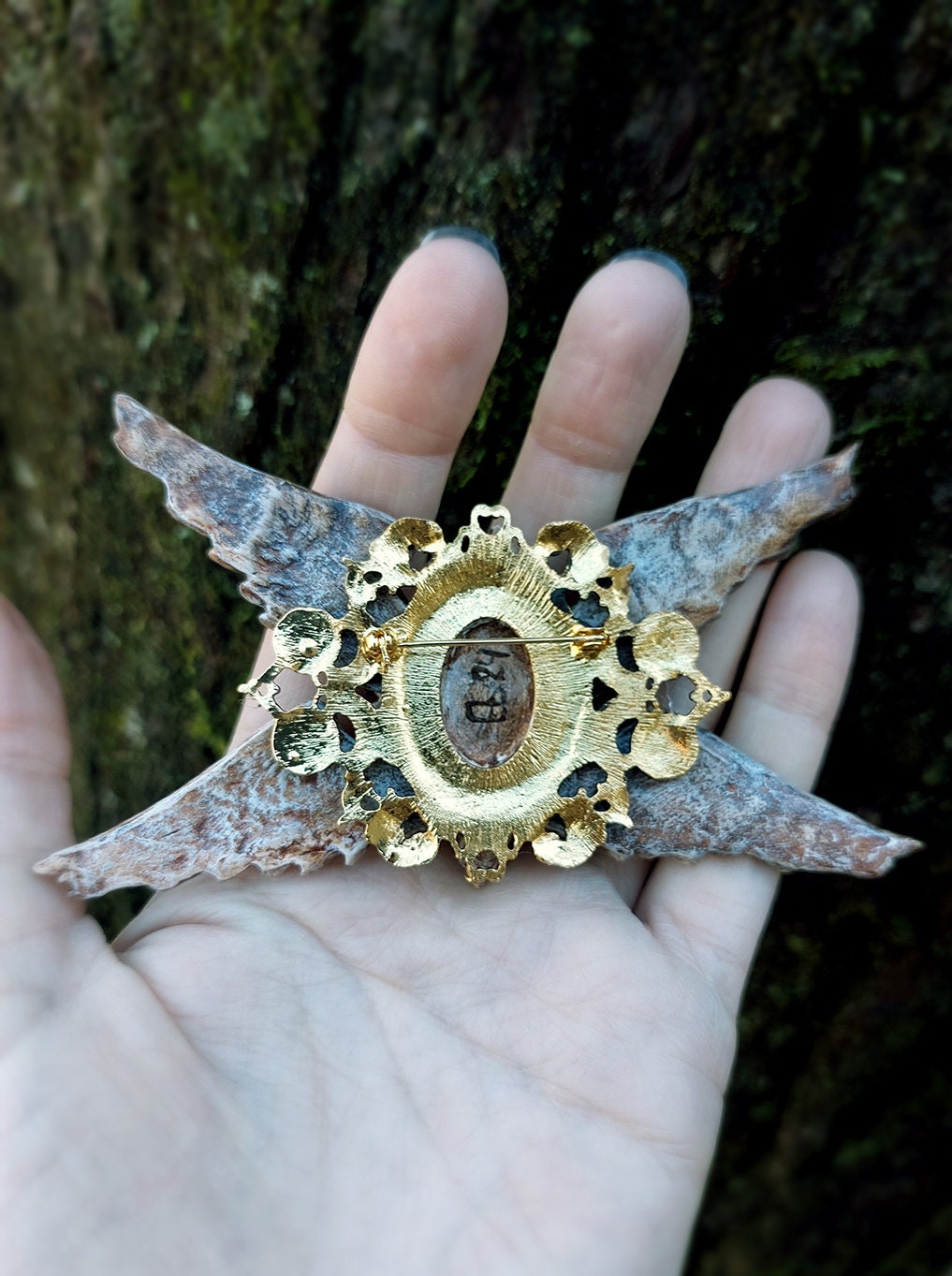 Guardian Angel Brooch: Art Object Handmade Jewelry - Etsy