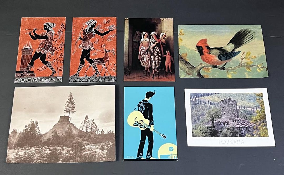 50+ Vintage & Contemporary Postcards, Prints, Stamps From Around the ...
