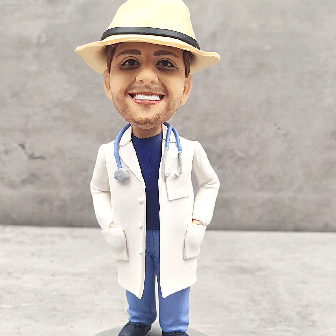 Full Custom Bobblehead Based On Your PhotoHandmade Artwork Etsy