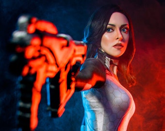 Mass Effect Miranda Cosplay signed HQ PRINT