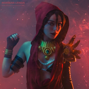 Dragon Age Morrigan Cosplay signed HQ PRINT