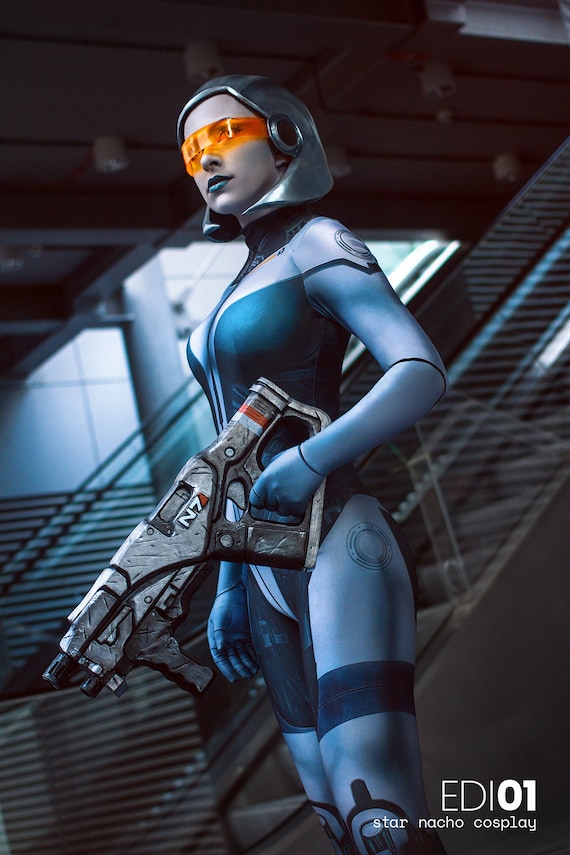Mass Effect EDI Cosplay signed HQ PRINT