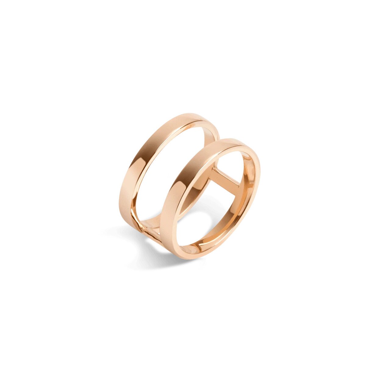 Gold Ring Non Tarnishing Ring Double Layered Ring Cute Gold Etsy