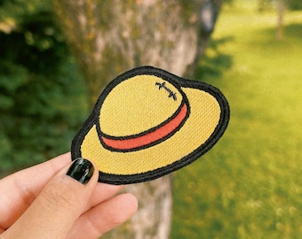 Luffy Strohhut Aufnäher