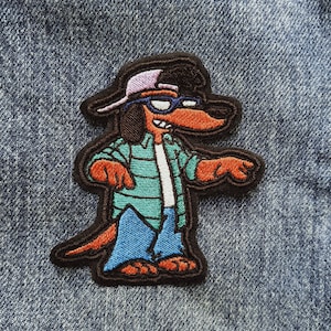 Die Gibsons - Poochie The Dog Aufnäher / Patch