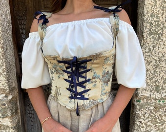 Renaissance Corset Bodice: Made-to-Measure Festival Corset