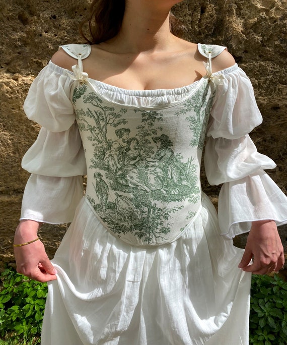 Corset dress clearance elizabethan