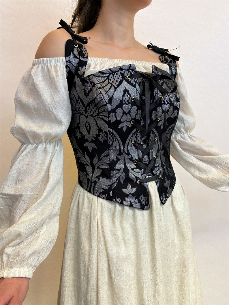 Renaissance Corset Peasant Bodice Ren Fair Corset Corset - Etsy