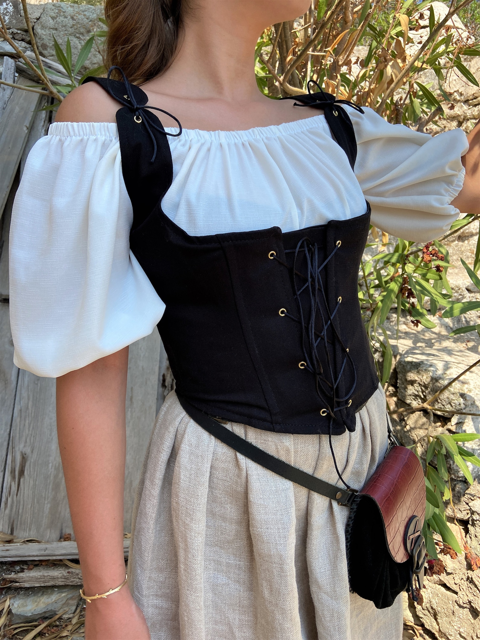 Renaissance Corset Peasant Bodice Ren Fair Corset Corset Etsy UK
