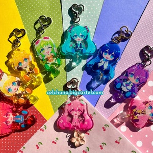 VOCALOID Heart Gummy Charms