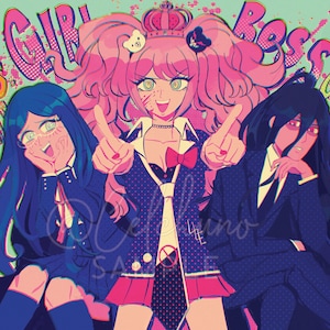 Impression Girlboss Junko Izuru Tsumugi DANGANRONPA