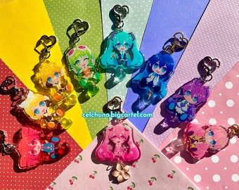 VOCALOID Herz Gummibaum Anhänger