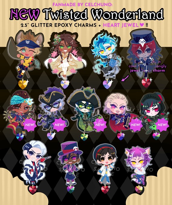 TWISTED WONDERLAND SSR Chenya Crewel Fairy Gala Halloween Heart