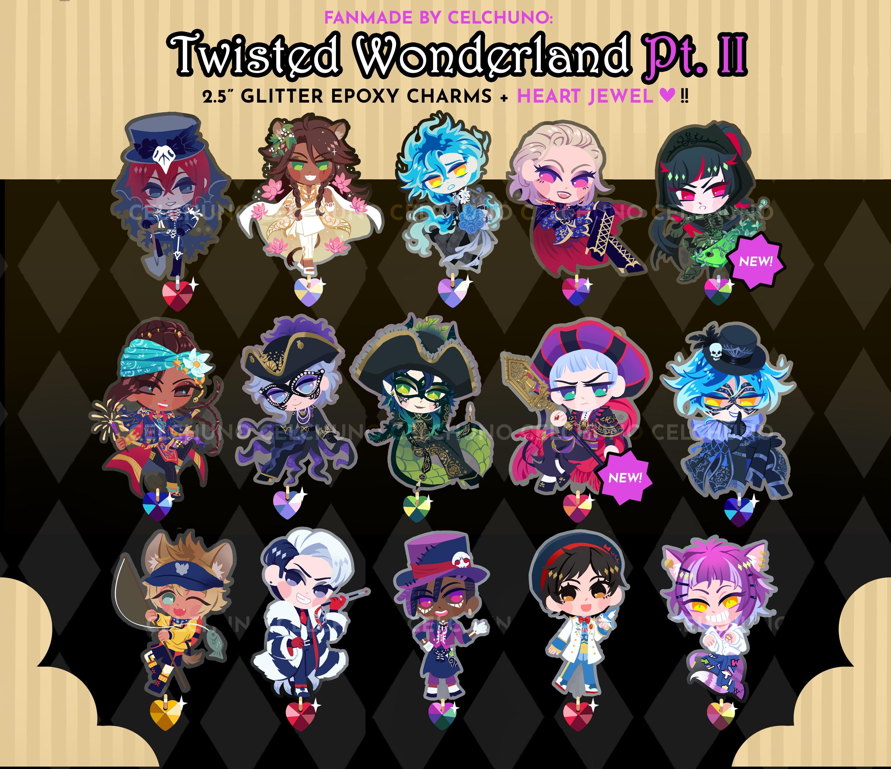 TWISTED WONDERLAND SSR Chenya Crewel Fairy Gala Halloween
