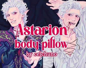 Astarion Baldur's Gate 3 Body Pillow