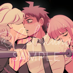 DANGANRONPA 2 Komaeda Hinata Nanami Chapter 5 Print
