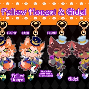 TWISTED WONDERLAND Halloween Exclusive Skully Swing Fellow Honest Gidel ...