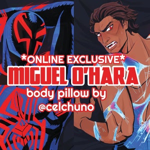 ATSV Miguel O&#39;Hara Spider Man 2099 Body Pillow Dakimakura ONLINE EXCLUSIVE
