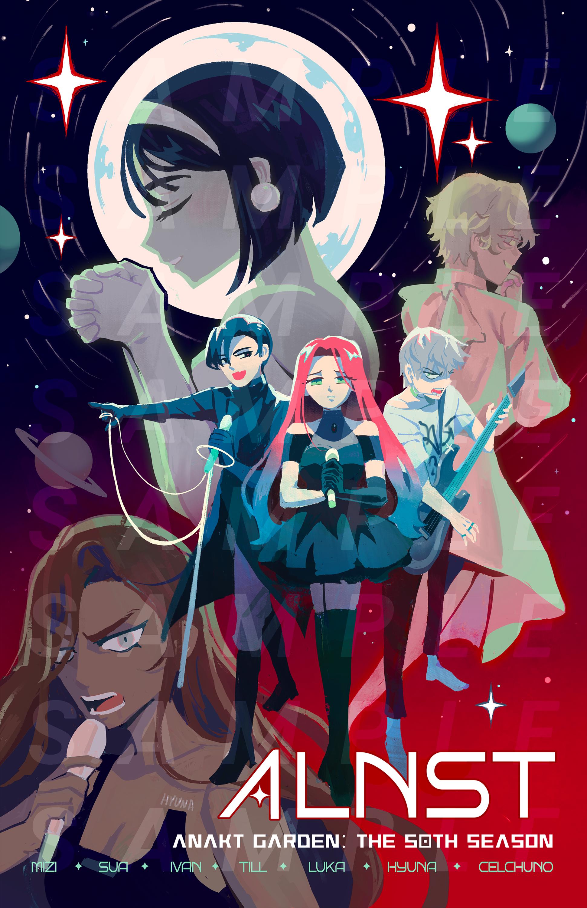 ALIEN STAGE エイリアンステージ　イヴァン　ポストカード ALIEN STAGE エイリアンステージ チケット＆ポストカード