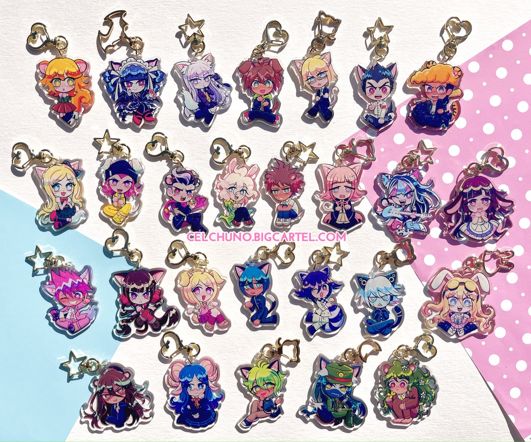 ダンガンロンパ ギフト アクリルアニマルチャーム - Etsy 日本