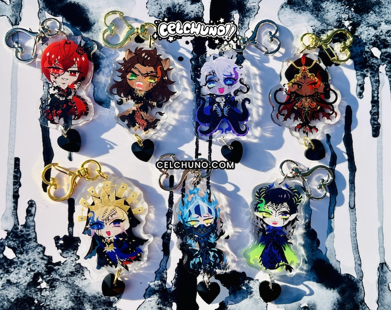 TWISTED WONDERLAND Overblot Riddle Leona Azul Jamil Vil Idia Malleus ...