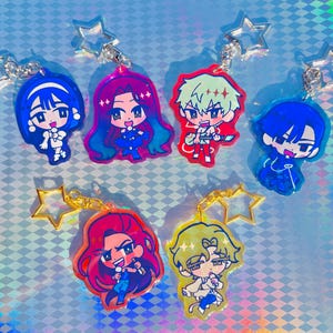 ALIEN STAGE Mizi Sua Till Ivan Hyuna Luka Holographic Charms