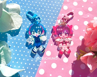 Yaoi and Yuri Jesus Aoba Seragaki and Madoka Kaname Holographic Charms