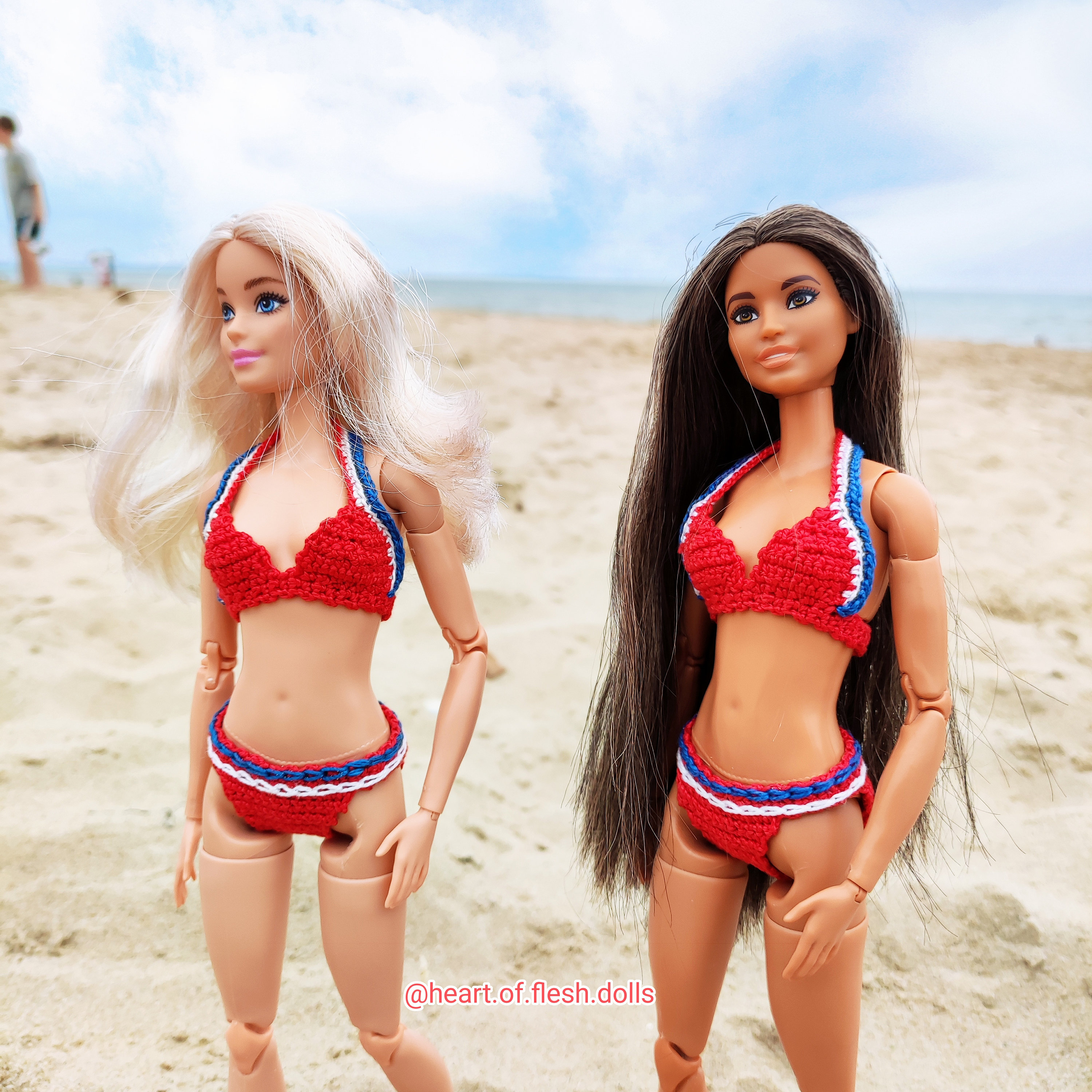 Bikini D'été Barbie Sur La Plage