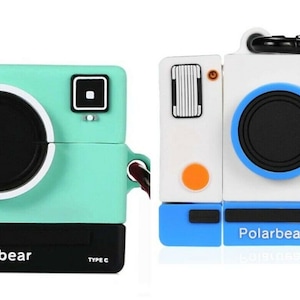 Cute Camera Airpods Protective Case for Gen 1/2/3 & Pro