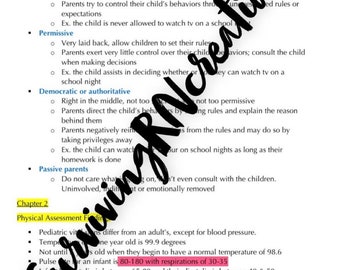 RN ATI Peds Proctored Review