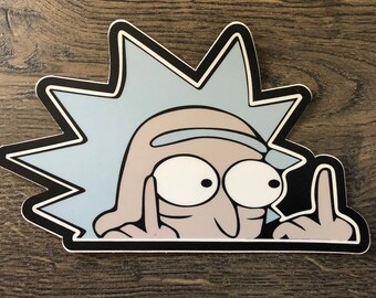 Free Free 144 Rick Middle Finger Svg SVG PNG EPS DXF File