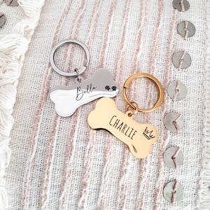 Aangepaste botvorm huisdier tag, gepersonaliseerde hond ID-tag, huisdier sieraden, cadeau voor hond