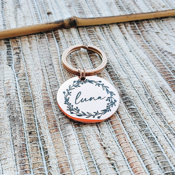 Custom Dog Name Tag, Personalized Dog ID Tag, Pet Jewelry, Gift For Dog