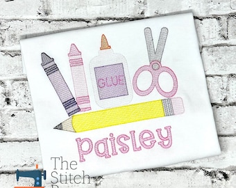 Back To School Shirt, First Day of School Shirt, Personalized School Shirt