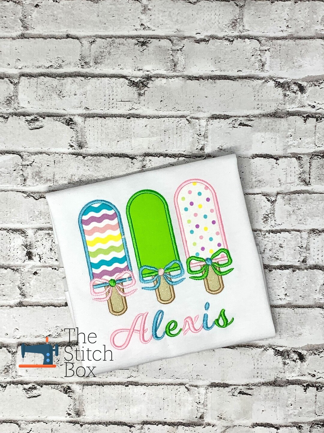 Popsicle Pattern Baby T-Shirt main image 0