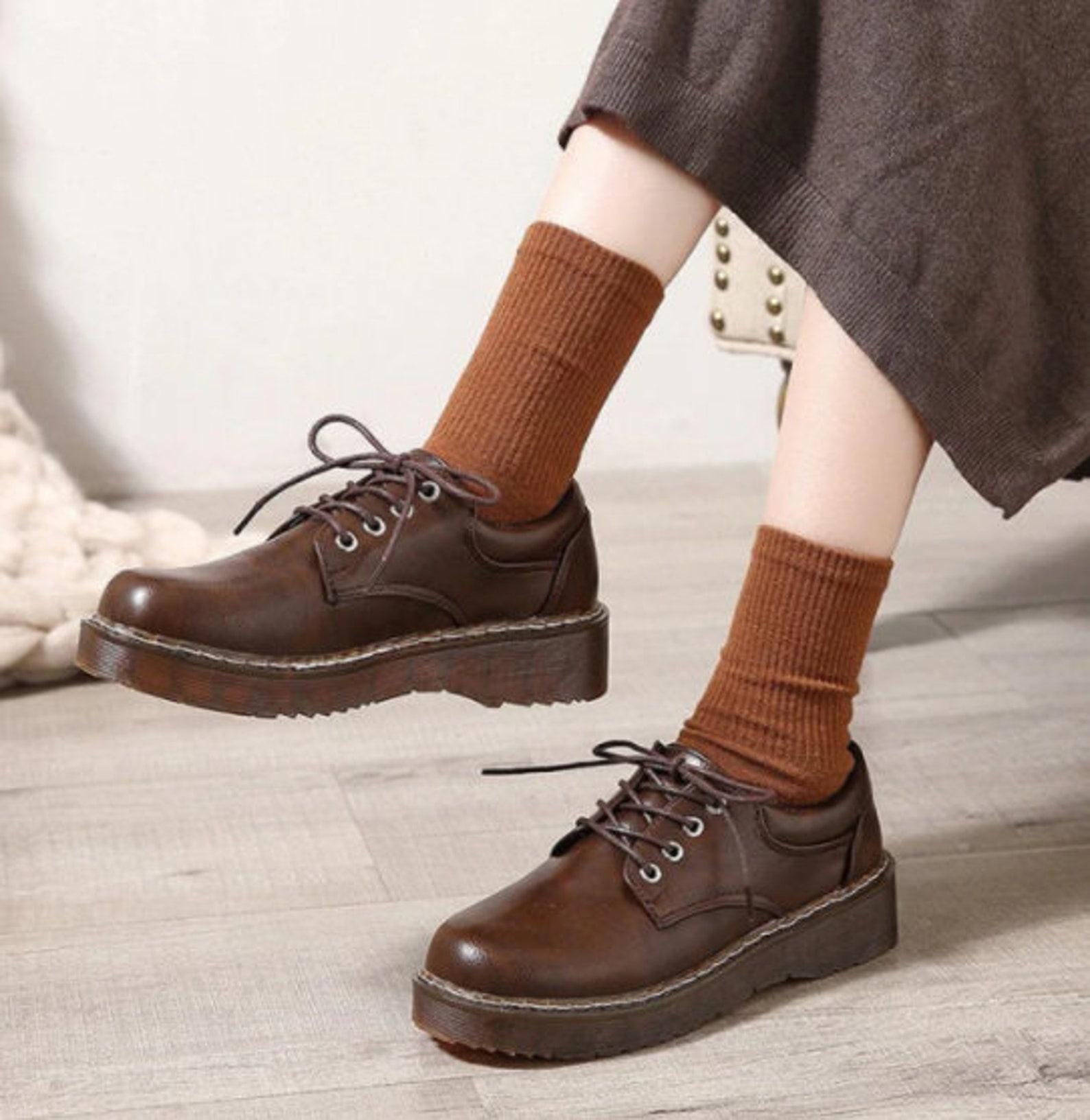 Japanese School Uniform shoes Jk Student Shoes Girls Women Etsy