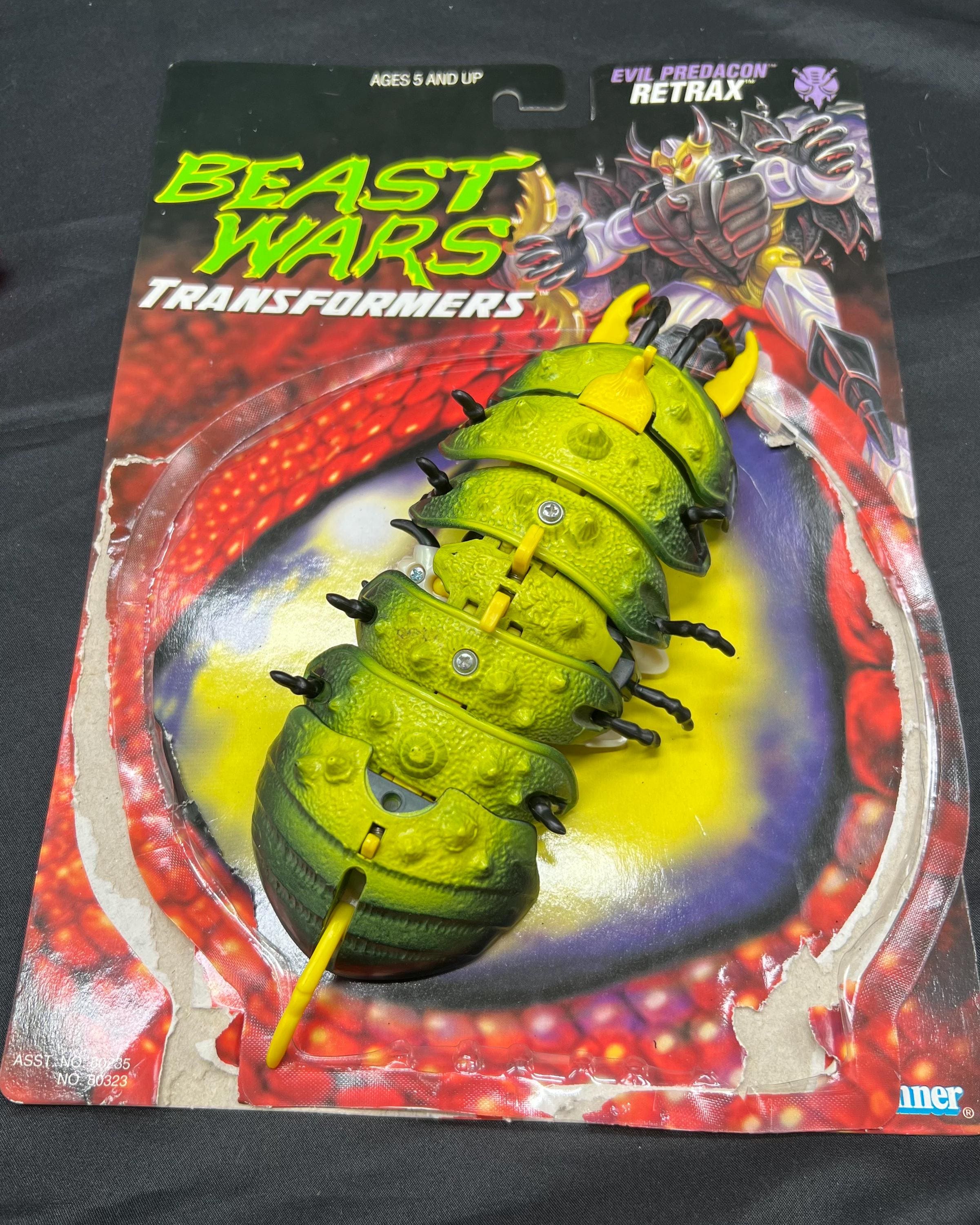 Transformers Beast Wars Retrax Predacon - Action Figure Originale | Giocattolo Da Collezione - 3