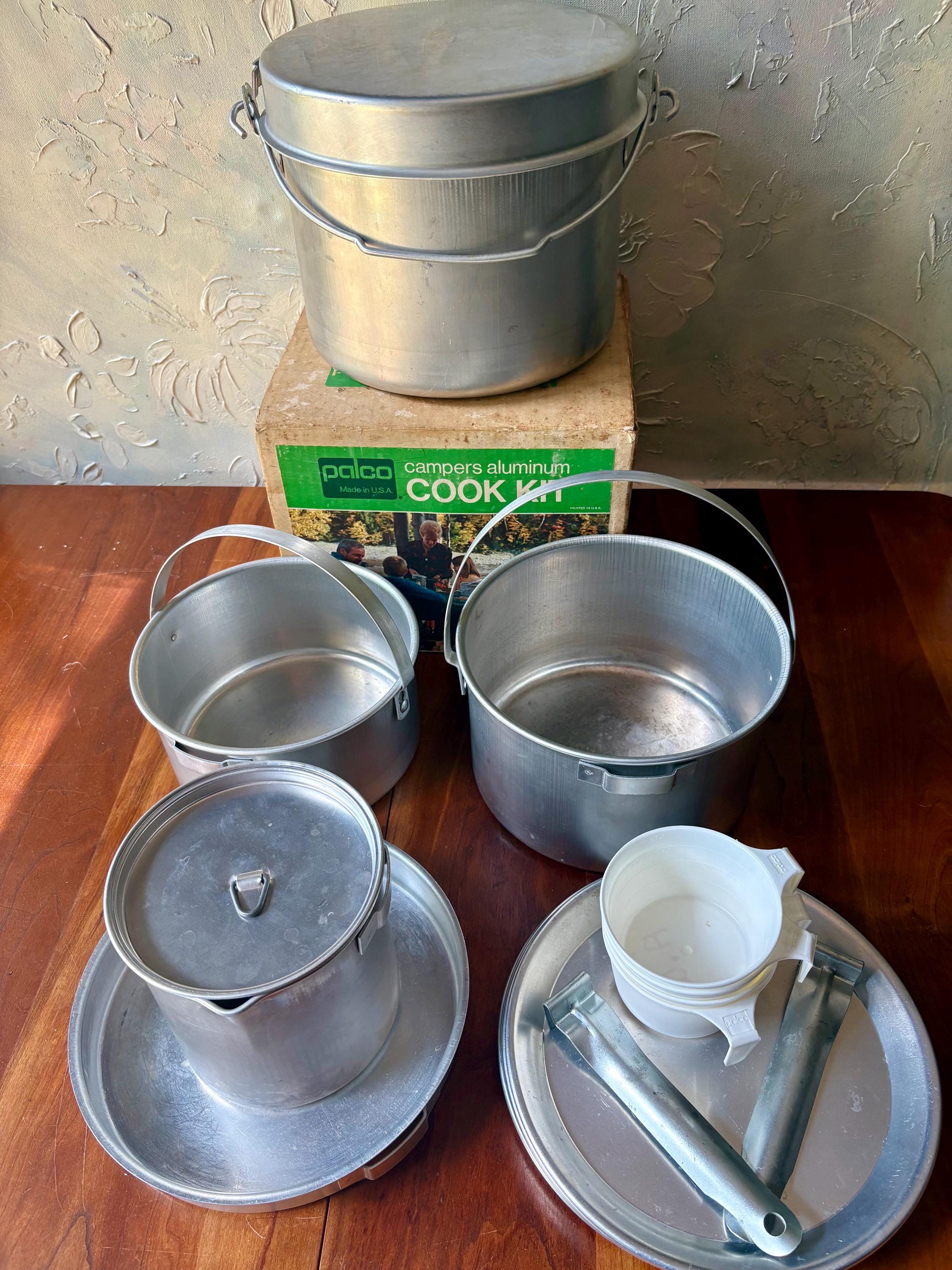ぼ*ち様 VINTAGE PALCO ALUMINUM MESS KIT ぼ*ち様 VINTAGE PALCO