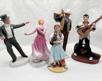 Vintage Avon “Images of Hollywood” Collectible Figurines