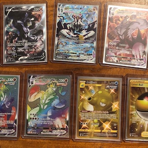 Contre styles de combat, VMAX, Arts complets, Rares secrets