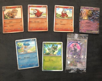 Scarlet and Violet Black Star Promo EX, GX, Holos